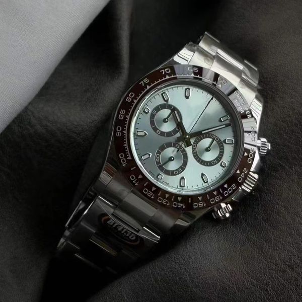 BT Factory Высококачественные часы M116506-0001 Watch 904L Fine Steel Case Brap Blue Dial 4130 Автоматическое механическое движение 40 мм