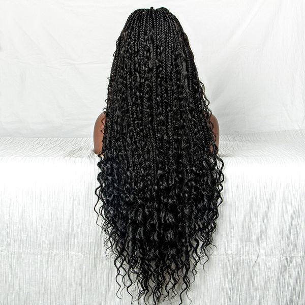 2024 Centro di prezzo all'ingrosso che separa parrucche lunghe in treccia calde capelli plivi per donne nere all'ingrosso europe