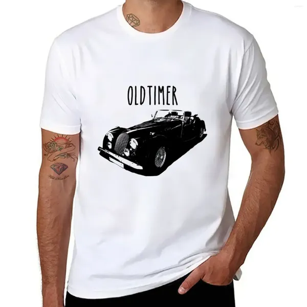 Tanques masculinos tampes britânicos carros clássicos mais4 mais8 4/4 de camiseta em branco fãs de esportes roupas masculinas de grandes dimensões