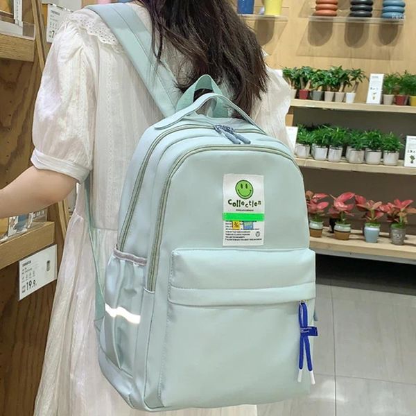 Zaino impermeabile femminile da donna universitario scolare borsa da viaggio semplice borse borse borse da ragazzo per adolescenti zaini femminile