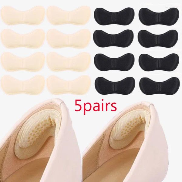 Donne calzini Feet Care Protector tallone Protettore stabile Scarpe posteriori adesive Inserisci Insole 4D Dot Sponge Shooth Soles Patch Patch Sollievo