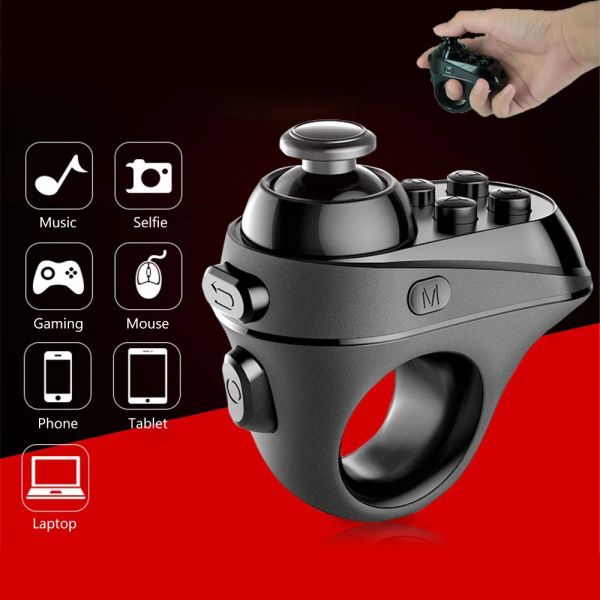 Mäuse Wireless Bluetooth Compatible Finger Game Controller, Gamepad, Handlungsadapter, Maus, Gaming -Mäuse, Spieler für Android, iOS -System