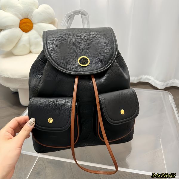 Designer Backpack Backpack Lu Travel Bag Bag Belt Belt Print Full 7A Reduction Grau School Salps PVC Leather de alta capacidade Bolsa de livro de alta qualidade todas as cenas