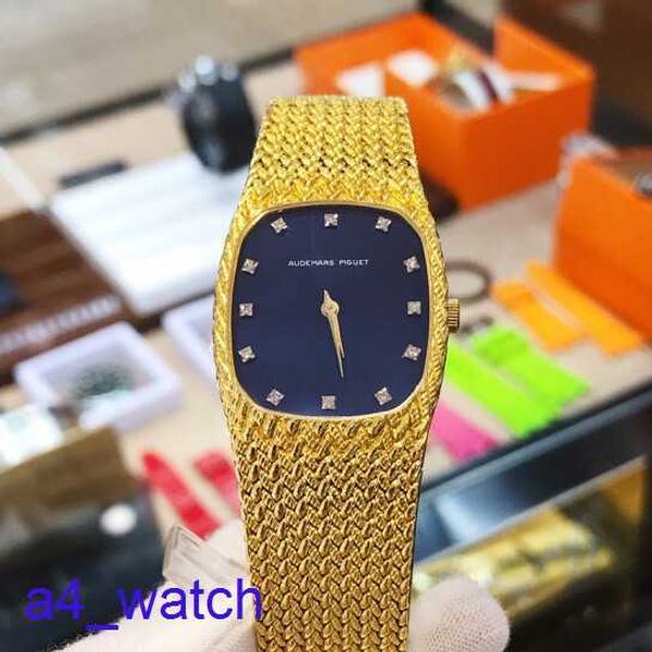 Fashion AP Forist Watch 18K Blue Disc Mechanical Mechanical 26*32 мм диаметром бизнес -женские часы