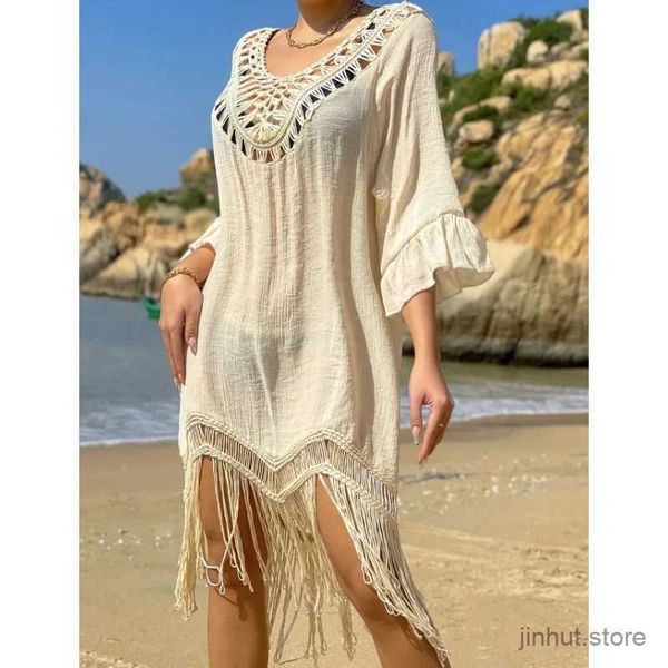 Swimwear's Swimwear Women Beach Crochet Cover Up Swimsuit Bikini Copertura per l'estate