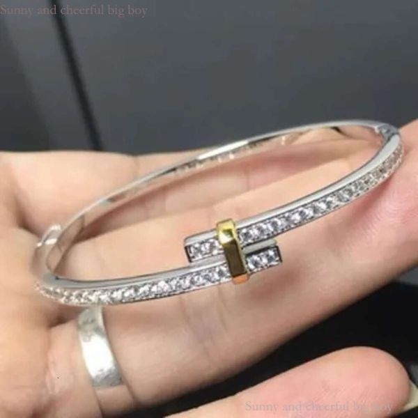 Tiffanybead Designer Bracelet Women Precision Высококачественный браслет нового продукта полный бриллиант браслет 526