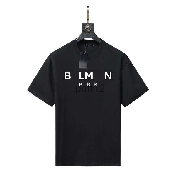 Mens Designer Band T Shirt Moda Siyah Beyaz Kısa Kol Lüks Mektup Deseni T-Shirt Boyutu XS-4XL#LJS777 Hnin