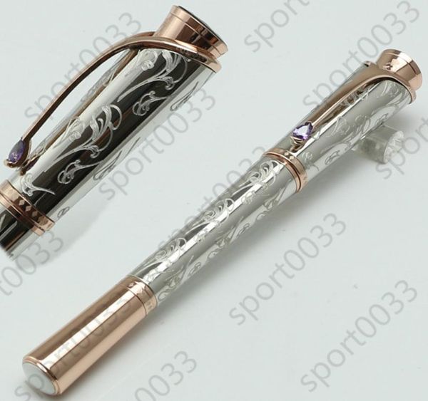 MB Pen Princesse Grace de Pattern Inciso Roller Roller Pen School Office di cancelleria MB Brand Pens Gift4366641