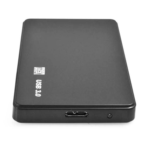 Gehege Neues USB 3.0/2,0 5 Gbit/s 2,5 Zoll HDD -Fall SATA externer Verschluss HDD -Festplatten -Hülle für PC externe Festplatte Hülle