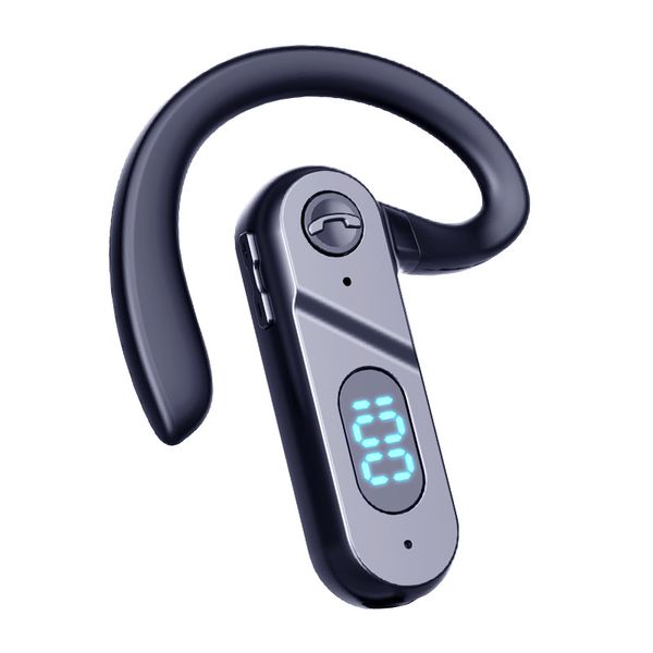 V28 Condução óssea fone de fone de ouvido Reducção de ruído Display digital Digital Sports Sports Ind Earing Business Bluetooth fone de ouvido sem fio