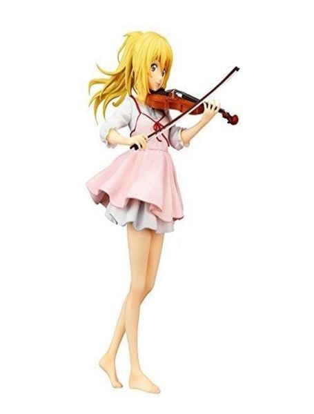 Action figura la tua menzogna ad aprile Kaori Miyazono Cartoon Doll PVC Figurina giapponese World Anime Toys8915263