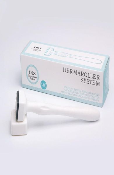 Micro Needle Derma Stamp Pen 140 Aghi MicroneEedling Dispositivo Strumento per la cura della pelle per terapia antiaging Il trattamento del corpo facciale Express Express Del9787205