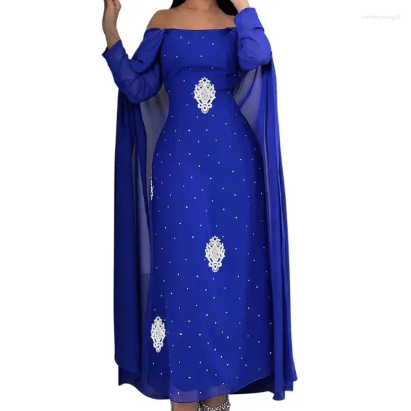 Ethnische Kleidung afrikanische Kleider für Frauen Dashiki Long Maxi Kleid 2024 Sommer große Damen traditionelle Fee Dreess