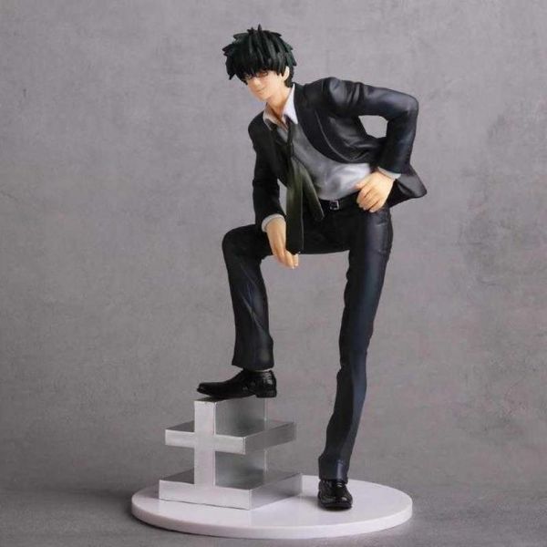 Japão anime gintama hijikata toushirou terno e óculos ver estátua de modelo de brinquedo de 205cm de 205cm NOVO COM Caixa Q07223189384