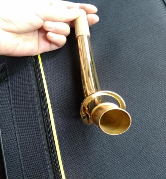 Sassofono alto di alta qualità piega alto oro materiale in ottone strumenti musicale sassofono Accessorio7921664