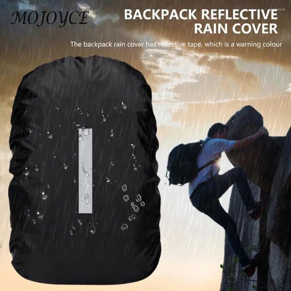 Bolsas de compras Tampa de mochila impermeável à prova d'água Tampa de mochila à prova de poeira Anti -chuva deslizante para camping de camping viajando