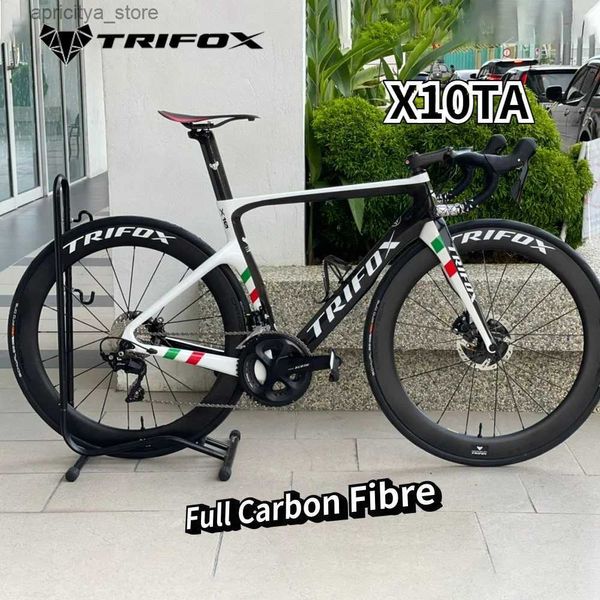 Bikes Road Bike Framest Bicyc Installab DI2 / Mechanische Deraillrs Fahrrad Carbonfaser Tri x10ta Bycic Bikes Rahmen L48