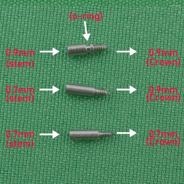 Guarda i kit di riparazione 10 pezzi di movimento movimenti movimenti del polso estensioni di sostituzione acciaio più robusta spessore di cambiamento