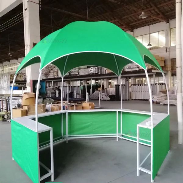 Bridge 3x3m Amazing Dealer Dome Tent Parasol Pop Up Canopy Marquee Gazebo para Evento Exibir Exibição de Promoção de Ferro