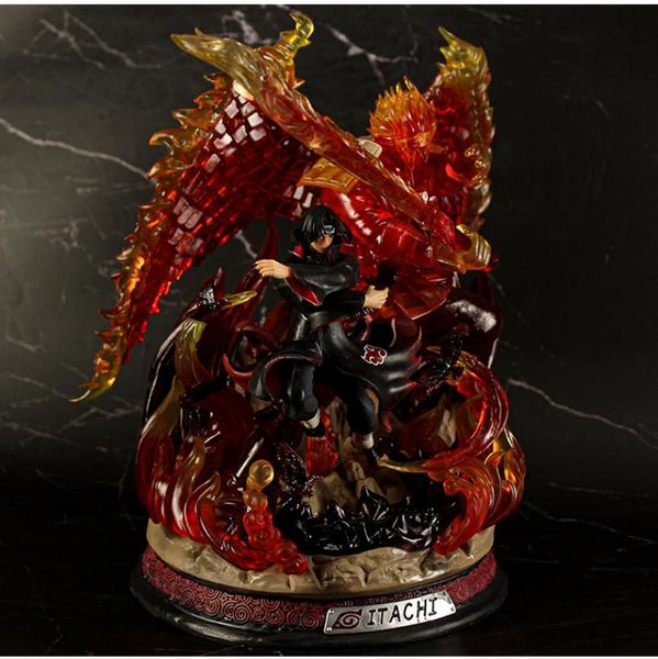 Смешные игрушки 36см фигура Shippuden GK Susanoo Itachi Uchiha Anime Figure Model Collection Collection Toys Gist Pvc Anime F4894352