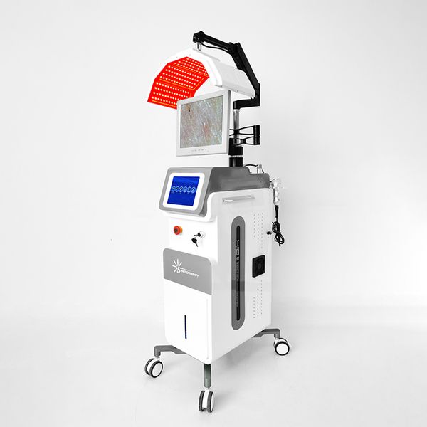 Профессиональные 7 цветов PDT Light Therapy Bio Liquial Lift Ultrasound Macing Skin Analyzer Machine для отбеливания кожи