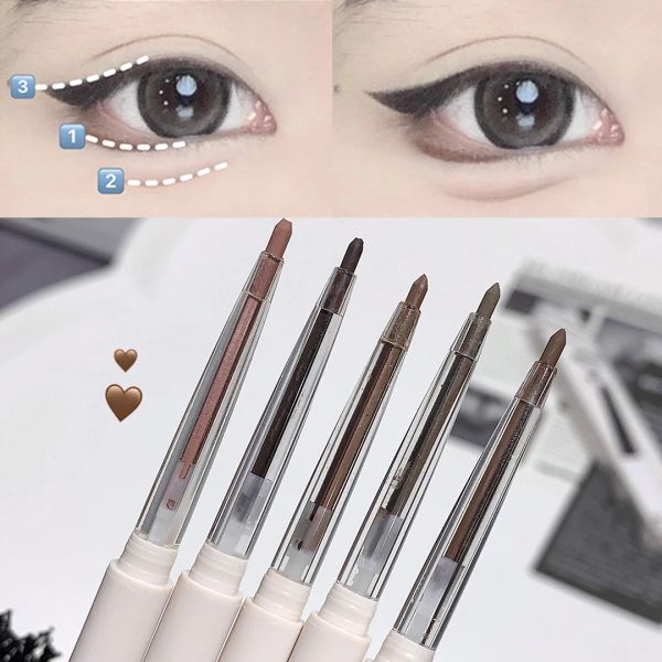 Eyeliner opaco sdraiato Silkworm Eyeliner Gel Penna impermeabile non fiorisce Eye Eye Liner rapido per occhio Braccia Oye Oye Oye Oye Hide Crucco