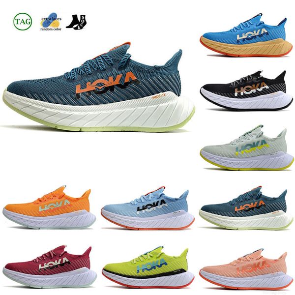 Hokka Bondi 8 Laufschuhe Hokkas rennen dreischwarze kobinblaue Berg Spring 2023 Herren Frauen Frau Mann Tennis Trainer Sneaker Größe 36-46