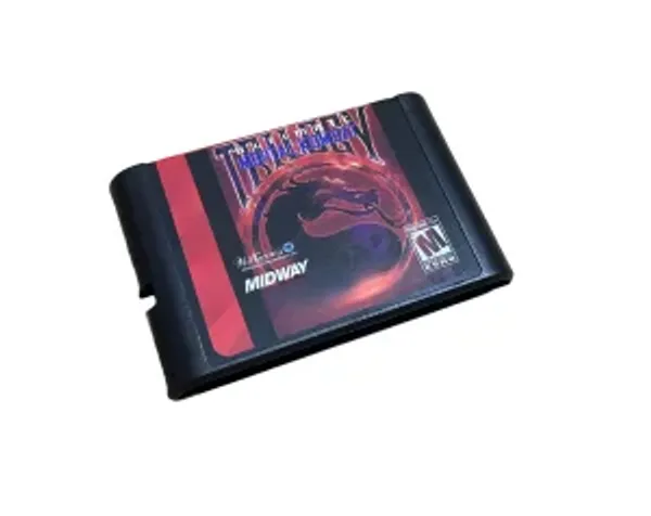 Kartlar Ultimate Mortal Kombat Üçlemesi Sega Genesis Konsolu için 16 Bit MD Oyun Kartı Mücadelesi!