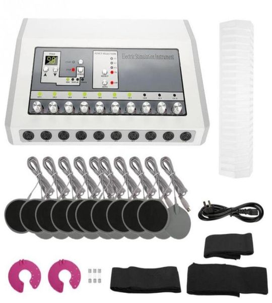 Ondas russas portáteis EMS Estimulação Massagem corporal e desintoxicação TENS Micro Corrente Estimulador Spa Device de beleza254D7898011