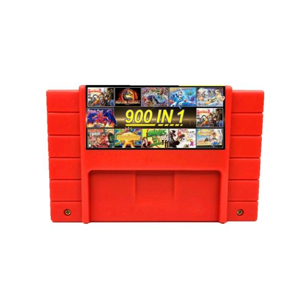 Carte fai da te 900 in 1 Super Multi Games Retro 16 bit Game Card per SNES Video Game Console Cartugne USA Versione Shell