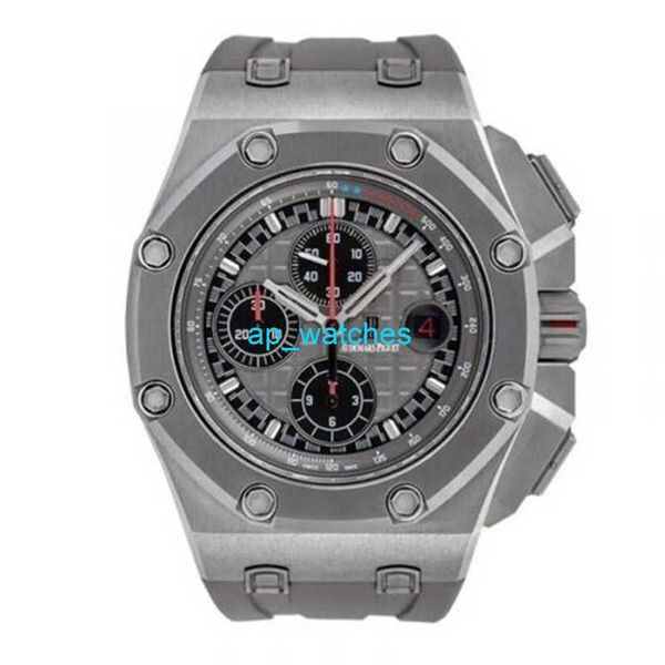 Audemar Pigue's Men's Watch di Luxury Orologi di lusso Audemar Pigue Royal Oak Offshore Michael Schumacher Titanium Funtn