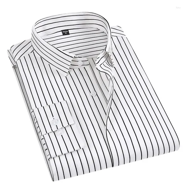 Camicie casual maschile coreane maschi d'abbigliamento design sottile camicia lunga camicia da uomo abbigliamento