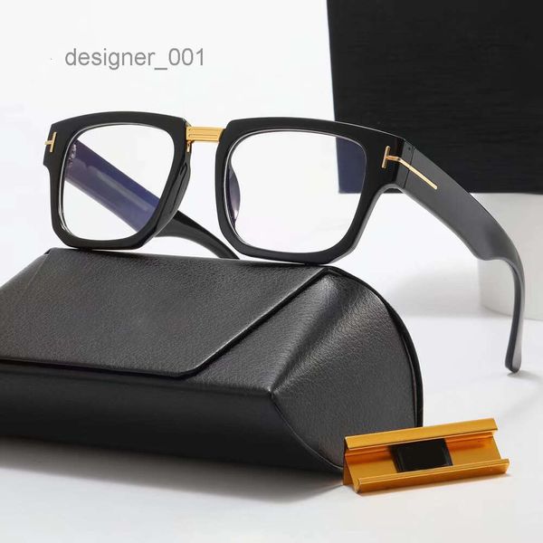 Leia os óculos de prescrição de Tom Eyeglass Designer Optics Frames Configurável lente masculino Menas de sol.