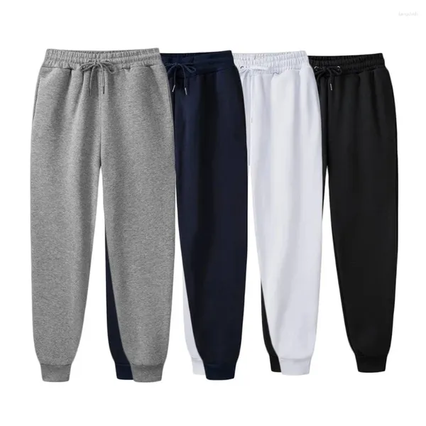 Pantaloni da uomo sport casual sport lunghi da corsa da donna da corsa da jogging sport tasche da coto pantaloni da jogger maschio jogger