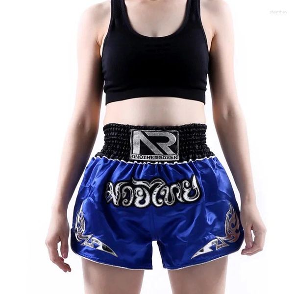 Shorts masculinos mulheres muay thai homens crianças bjj mma kickboxing luta luta com troncos meninos meninas sanda jujitsu treinamento de combate calças de fitness