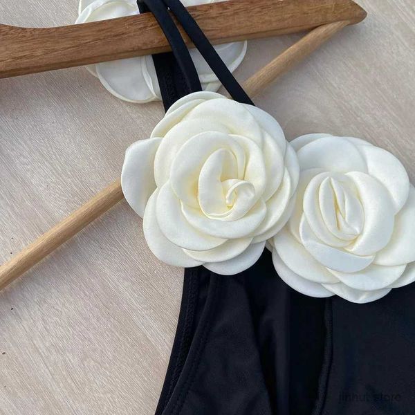 Frauen Badebekleidung Blumen ein Stück Badeanzug 2024 Neue Vintage Retro Badebekleidung Frauen Badeanzug Badeanzug Strandbekleidung Monokini weibliche Schwimmanzüge