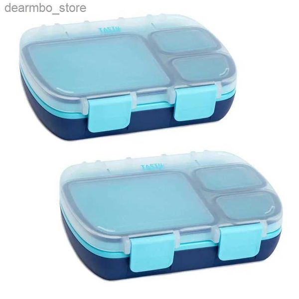 Bento Boxes Tasty 2 Pack Bento Box Lunch Box Set Blue L49