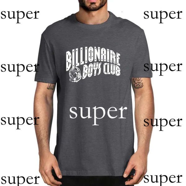 Billionaire Boy Club Thirt Designer Mens Shirts Ys Club O-Neck Cotton Estate Men's Novelty's Novelty Women Women Women Casual Harajuku Streetwear Street Tee Fashion 948