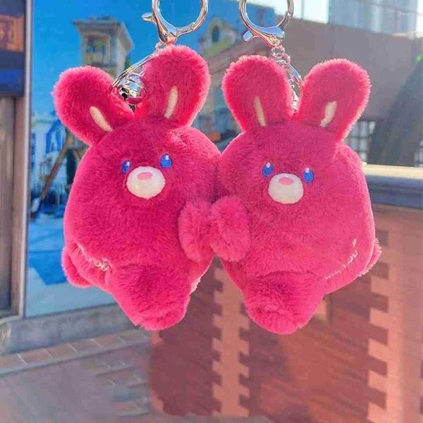 Keychains Party Gift Girl Girl Keychain Plush Backpack Pingente Brinquedo