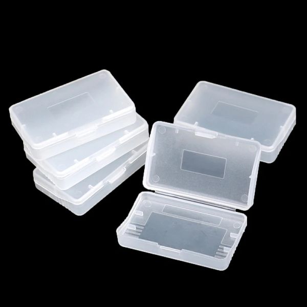 Спикеры 5pcs Transparent Game Storage Box Collection Защита Anti Dust Cover Care Care Case для Game Boy Advance GBA GBASP