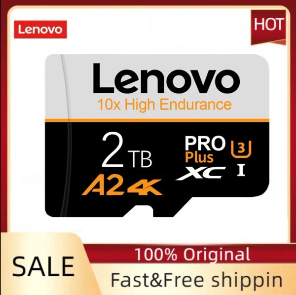 Schede Lenovo 2 TB Scheda di memoria 1 TB Micro TF SD Classe 10 SD/TF Flash Scheda 64/128/256/512 GB Mini SD Mini per Nintendo Switch PS4