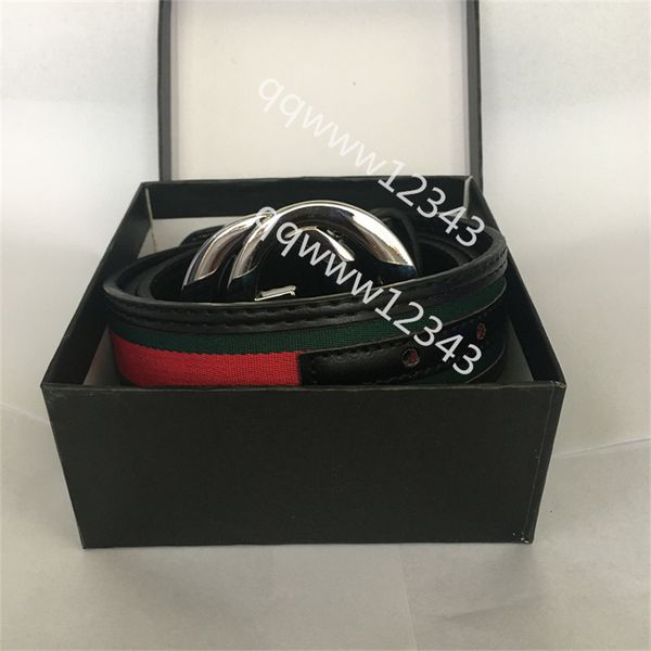 Cinture di design per donne 3,8 cm Cintura di lusso di lusso Cintura rossa e verde Cintura in pelle di giunzione Big G Brand Brand Matte Abito in vita di buon grado Cintura decorativa