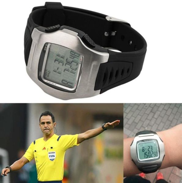 Orologi digitali Soccer Arbitro Stop Owatch Timer Cronografo Countdown Club Club Club Male Watch for Men Boys Sports Outdoor Polswat2375627