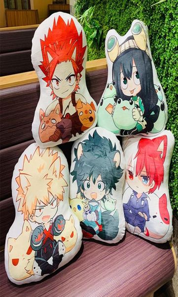 45cm Anime My Hero Academia Figura Pluxush Age of Heroes Figure Deku Action Action Collection Super Soft Pillow Doll C02206048825