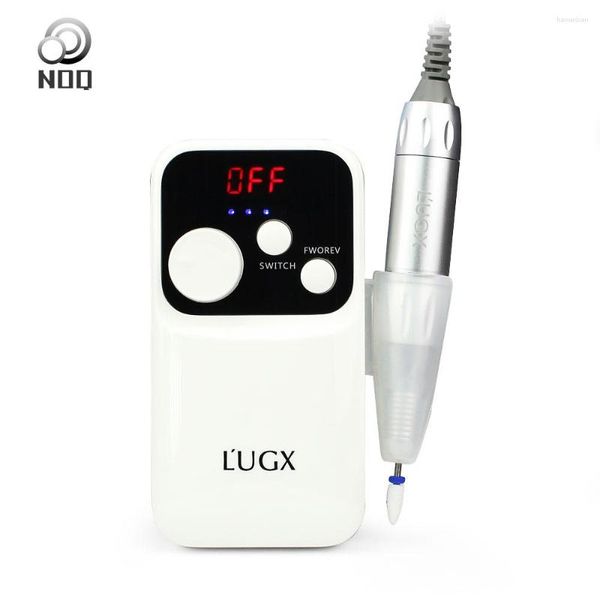 Equipamento de arte da unha NOQ 35000rpm Kit de perfuração elétrico de perfuração elétrica Polhoer elétrico Removedor de lixamento Landing Manicure Pedicure Bit File Tool