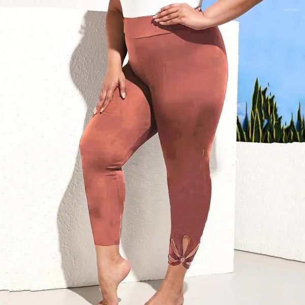 Pantaloni attivi Trendy Cropped Slice Fit Tummy Control Active Active Active.