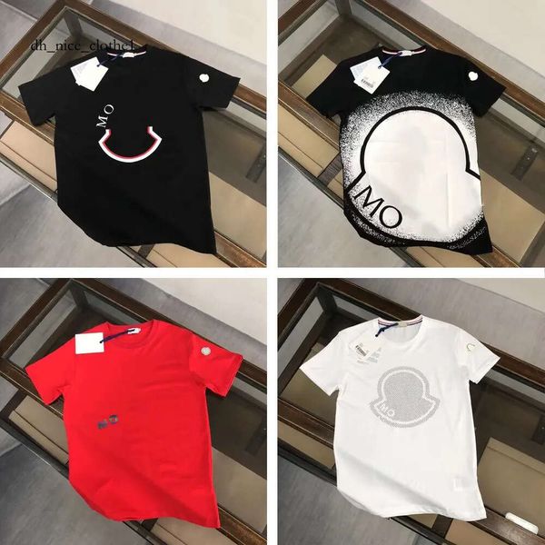 Moncleir Shirt Designer Shirt Herren T -Shirt Street lässig T -Shirt Männer Polo Shirt Lose Hemd Frauen Sommer Luxus T -Shirts Druck Tops T -Shirts Kurzarm Maya Tshirt 926