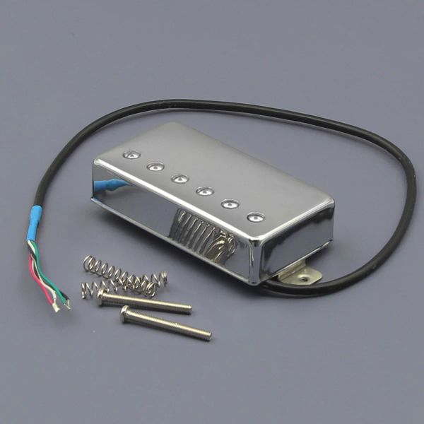 Кабели Fleor Chrome Alnico 5 Bridge Humbucker Pickup LP 4Conductors 8K для электрогитары LP