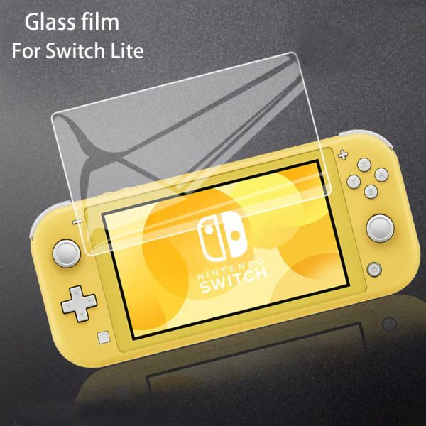 Jogadores Filme de vidro temperado para Nintend Switch Lite HD Tela Protector NS Ultrathin Explosion Profoil Touch Protective for Switch Lite