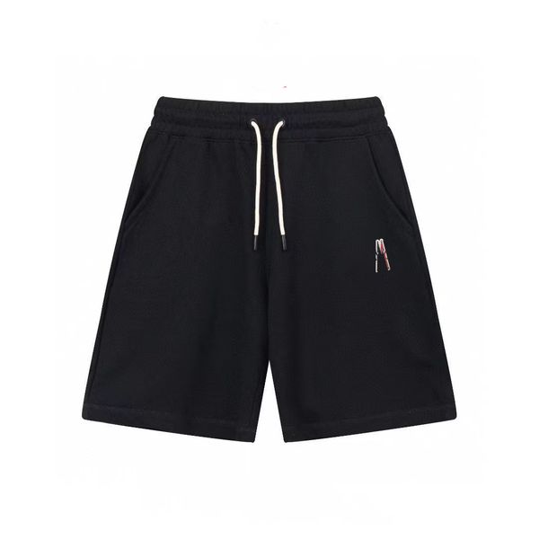 Man Shorts Summer Summer Color Solid Mens Track Pants curtas Designer de designer Praia Bottom Bordado clássico Bordado Budge M-4xl 7 Cores Opções